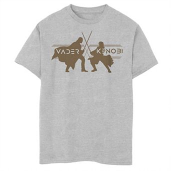 Boys 8-20 Star Wars Obi-Wan Kenobi Vader Vs Kenobi Silhouettes Graphic Tee