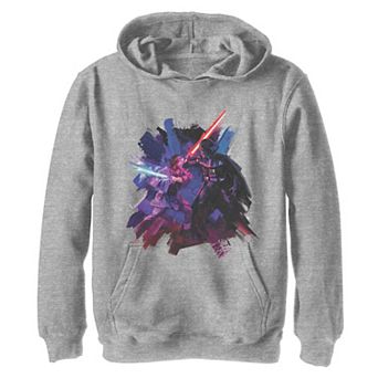 Boys 8-20 Star Wars Obi-Wan Kenobi Darth Vader Obi Wan Duel Graphic Hoodie