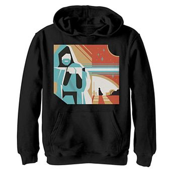 Boys 4-20 Star Wars Obi-Wan Kenobi Vader-Kenobi Geometric Tatooine Graphic Hoodie