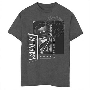 Boys 8-20 Star Wars Obi-Wan Kenobi Darth Vader Sith Lord Half Face Graphic Tee
