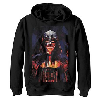 Boys 4-20 Star Wars Obi-Wan Kenobi Darth Vader Torso Paint Graphic Hoodie