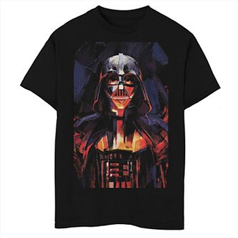 Boys 6-20 Star Wars Obi-Wan Kenobi Darth Vader Torso Paint Graphic Tee
