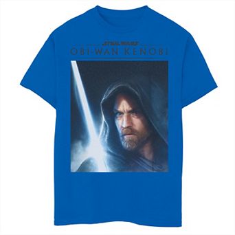 Boys 6-20 Star Wars Obi-Wan Kenobi Close Up Jedi Kenobi Graphic Tee