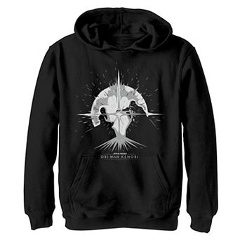 Boys 8-20 Star Wars Obi-Wan Kenobi Dark Force Vs Light Force Clash Graphic Hoodie