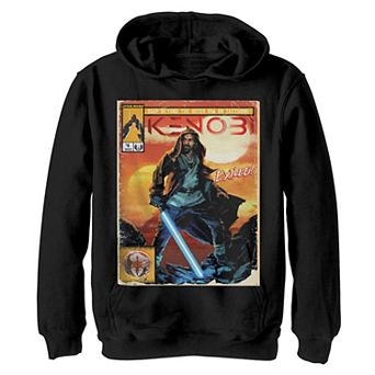 Boys 4-20 Star Wars Obi-Wan Kenobi Comically Tatooine Kenobi Graphic Hoodie