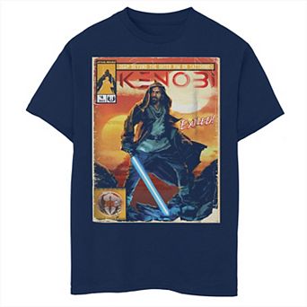 Boys 6-20 Star Wars Obi-Wan Kenobi Comically Tatooine Kenobi Graphic Tee