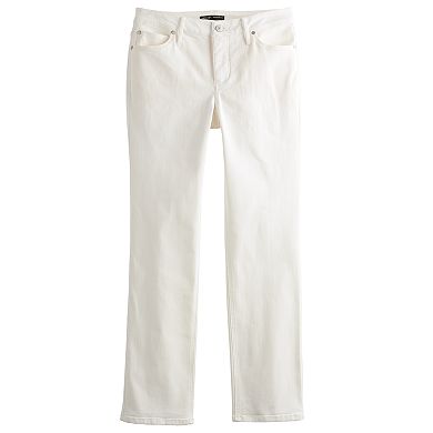 Women's Simply Vera Vera Wang Slim Straight Leg Jeans