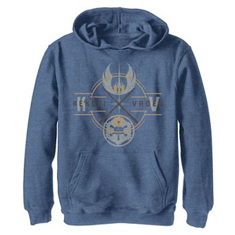 Boys 8-20 Star Wars Obi-Wan Kenobi Vader Vs Kenobi Light Saber Crest Graphic Hoodie