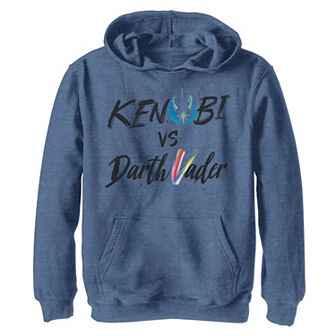 Boys 8-20 Star Wars Obi-Wan Kenobi Vader Vs Kenobi Lettering Graphic Hoodie