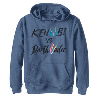 Boys 4-20 Star Wars Obi-Wan Kenobi Vader Vs Kenobi Lettering Graphic Hoodie