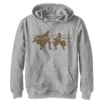 Boys 8-20 Star Wars Obi-Wan Kenobi Vader Vs Kenobi Silhouettes Graphic Hoodie