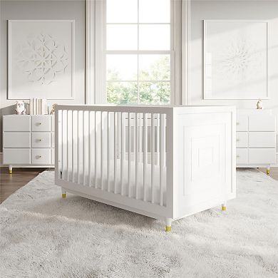 Little Seeds Aviary 3-in-1 Crib with Adjustable Mattress Height