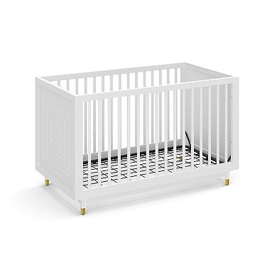Little Seeds Aviary 3-in-1 Crib with Adjustable Mattress Height