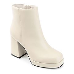 White bootie outlet sandals