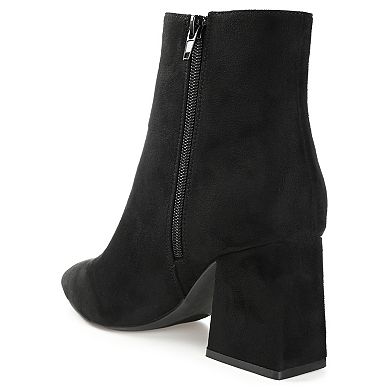 Journee Collection Mylow Tru Comfort Foam™ Women's Heeled Ankle Boots