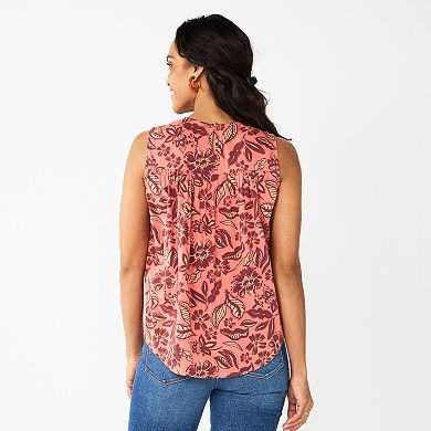 Women's Sonoma Goods For Life® Yoke Front Top