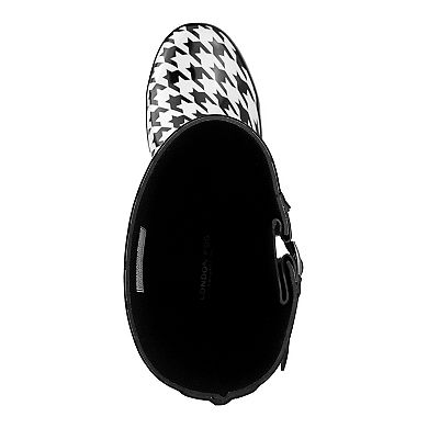 london fog yellow rain boots