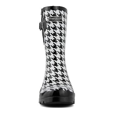 london fog tall rain boots
