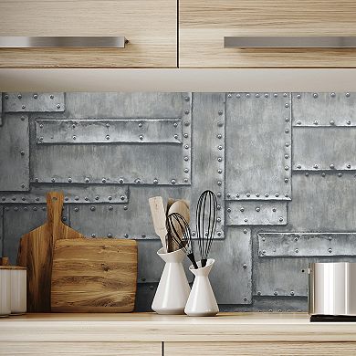 NextWall Fuselage Panel Peel and Stick Wallpaper