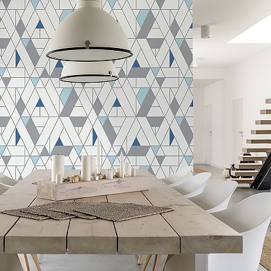 NextWall Kaleidoscope Peel and Stick Wallpaper