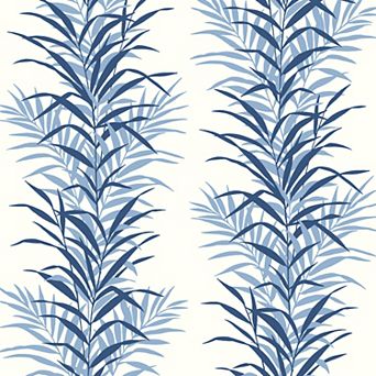 NextWall Leaf Stripe Peel & Stick Wallpaper