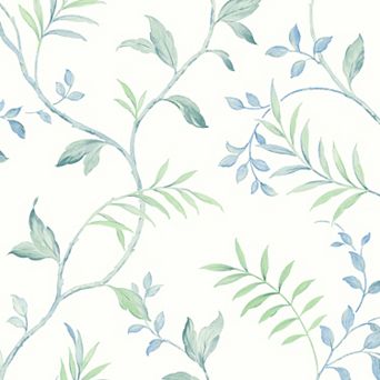 NextWall Leaf Trail Peel & Stick Wallpaper