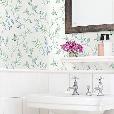NextWall Leaf Trail Peel & Stick Wallpaper