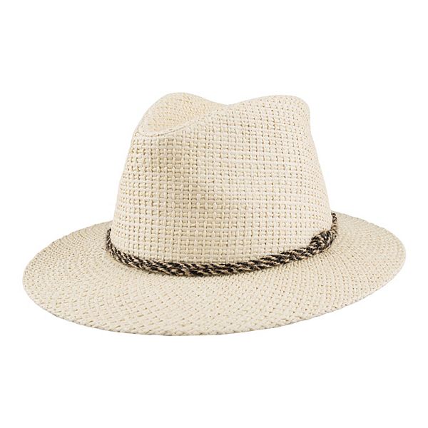 Men's Levi's® Straw Panama Hat with Twisted Cord