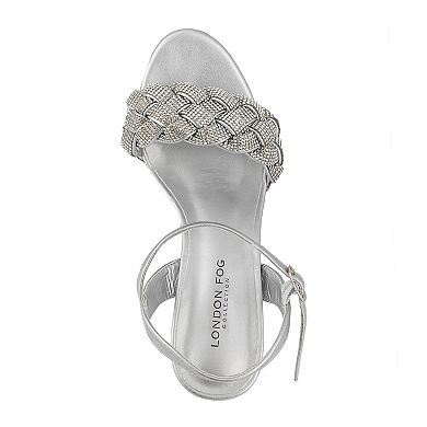 London Fog Delaney Women's Wedge Dress Sandals