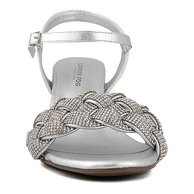 London Fog Delaney Women's Wedge Dress Sandals