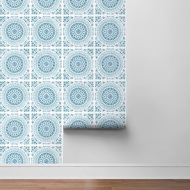 NextWall Mandala Peel and Stick Wallpaper