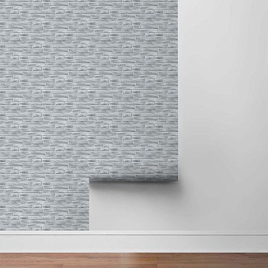 NextWall Metal Tile Peel and Stick Wallpaper