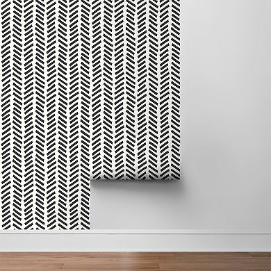 NextWall Mod Chevron Peel & Stick Wallpaper