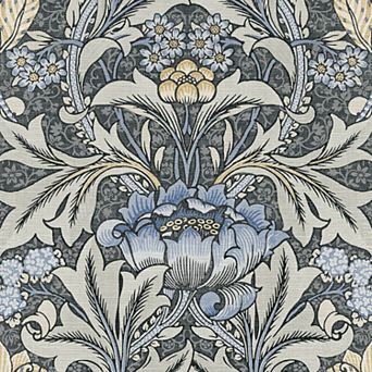 NextWall Morris Flower Peel & Stick Wallpaper