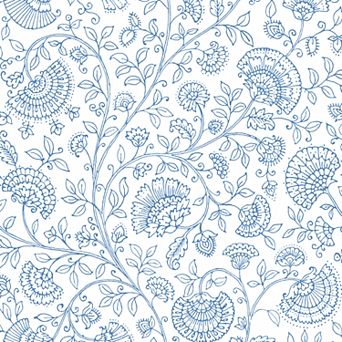 NextWall Paisley Trail Peel and Stick Wallpaper