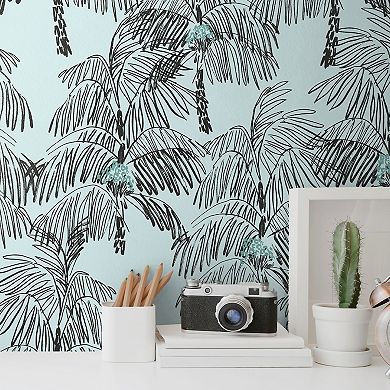 NextWall Palm Beach Peel & Stick Wallpaper