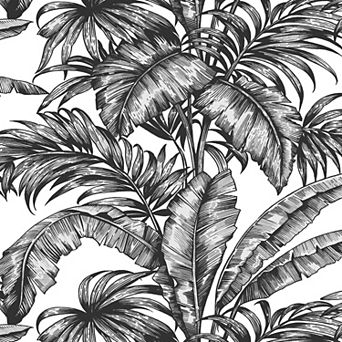 NextWall Palm Jungle Peel & Stick Wallpaper