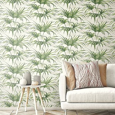 NextWall Palm Leaf Peel and Stick Wallpaper