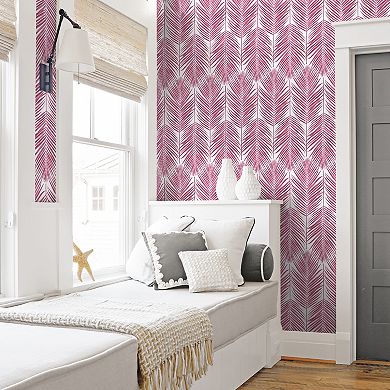 NextWall Paradise Palm Peel and Stick Wallpaper