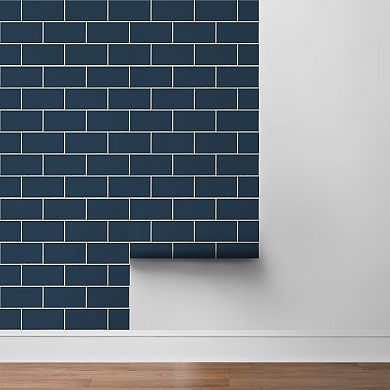 NextWall Retro Tile Peel & Stick Wallpaper