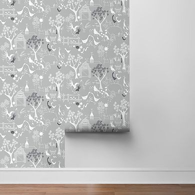 NextWall Rise and Shine Peel and Stick Wallpaper
