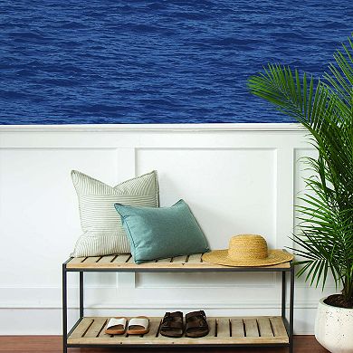 NextWall Serene Sea Peel and Stick Wallpaper