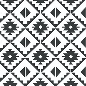 NextWall Southwest Tile Peel and Stick Wallpaper