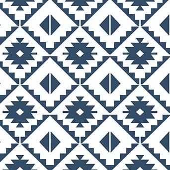 NextWall Southwest Tile Peel and Stick Wallpaper