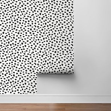 NextWall Speckled Dot Peel & Stick Wallpaper