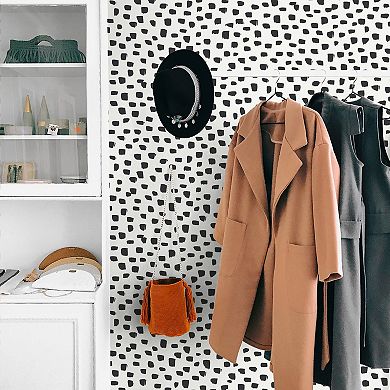 NextWall Speckled Dot Peel & Stick Wallpaper