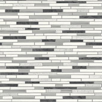 NextWall Strip Tile Peel & Stick Wallpaper