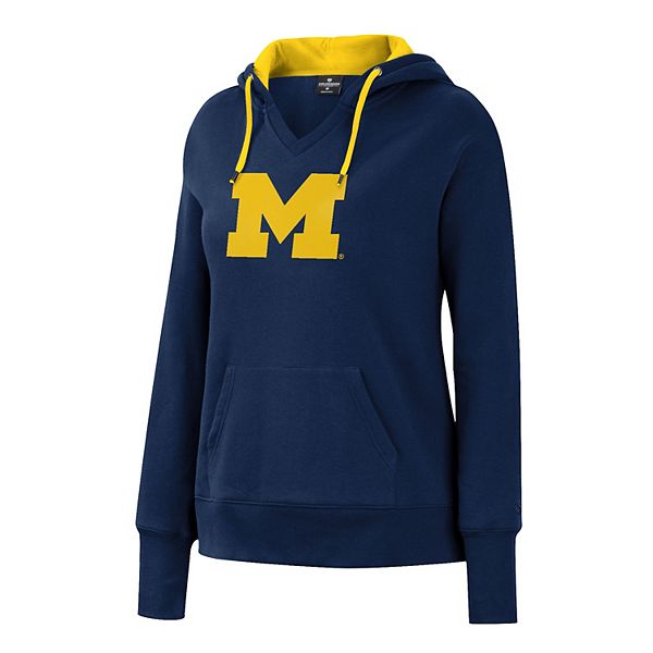 Women's Colosseum Michigan Wolverines Fleece Hoodie