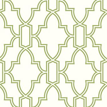 NextWall Tile Trellis Peel and Stick Wallpaper