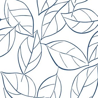 NextWall Tossed Leaves Peel and Stick Wallpaper